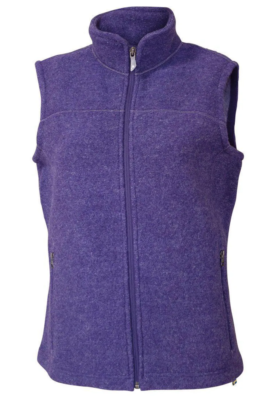 Ivanhoe of Sweden BEATA VEST, 100% FILTAD ULL — PURPLE HAZE New