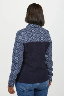 Ivanhoe of Sweden ELLIE FULL ZIP, 100% ULL — LODEN GREEN Sale