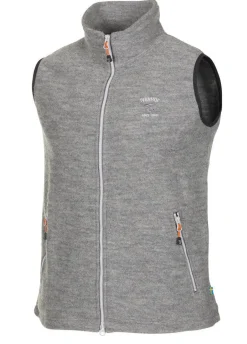 Ivanhoe of Sweden ELTON VEST, 98% ULL — GREY MARL Hot