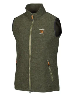 Ivanhoe of Sweden ELTON VEST, 98% ULL — LODEN GREEN Outlet