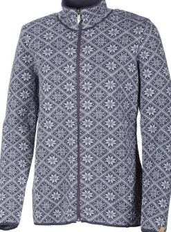 Ivanhoe of Sweden FREYA FULL ZIP, 100% ULL — FOREVER BLUE Best