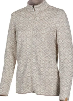 Ivanhoe of Sweden FREYA FULL ZIP, 100% ULL — SAND Sale
