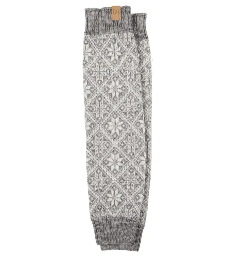 Ivanhoe of Sweden FREYA LEGWARMERS — GREY MARL New