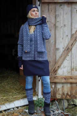 Ivanhoe of Sweden FREYA SCARF — FOREVER BLUE Fashion