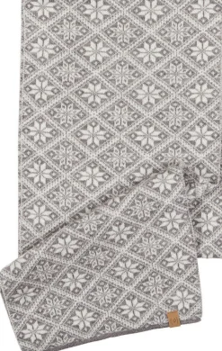 Ivanhoe of Sweden FREYA SCARF — GREY MARL New
