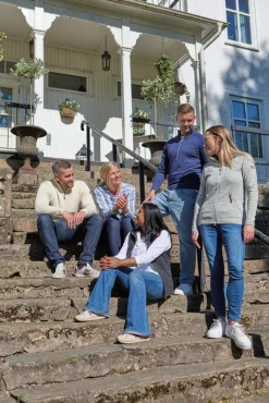 Ivanhoe of Sweden GY BYSTAD, 60% ULL 40% LYOCEL — FOREVER BLUE New