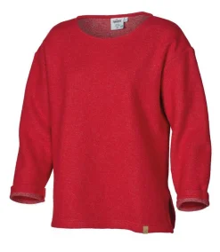 Ivanhoe of Sweden GY BYSTAD SOLID, 60% ULL 40% LYOCEL — FIERY RED Sale