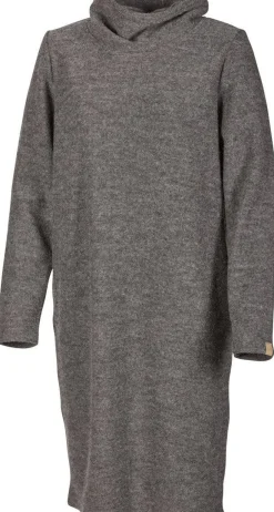 Ivanhoe of Sweden GY GISSLARP DRESS, 60% FILTAD ULL, 40% LYOCELL — GREY Online