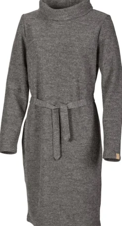 Ivanhoe of Sweden GY GISSLARP DRESS, 60% FILTAD ULL, 40% LYOCELL — GREY Online