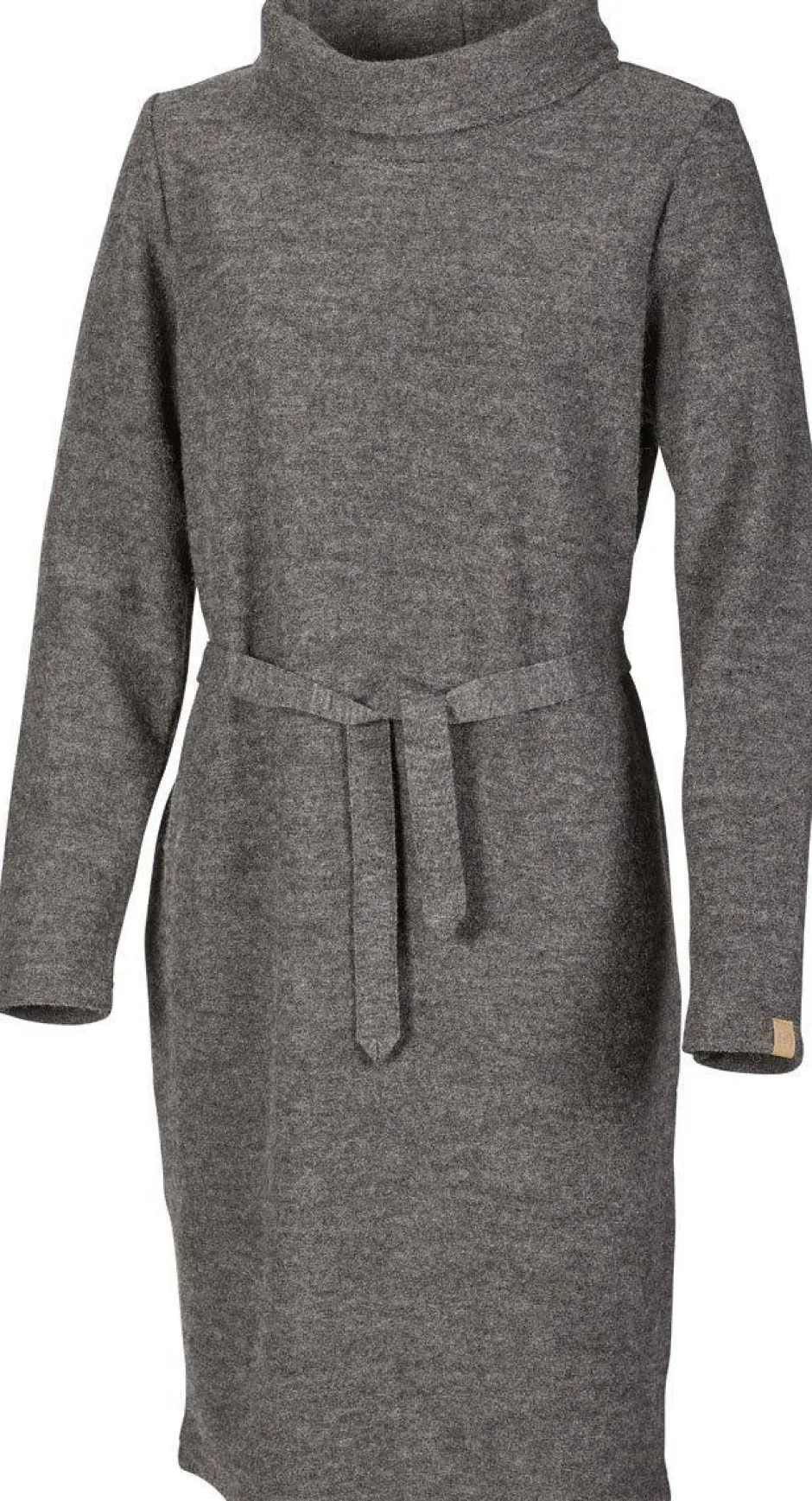 Ivanhoe of Sweden GY GISSLARP DRESS, 60% FILTAD ULL, 40% LYOCELL — GREY Online