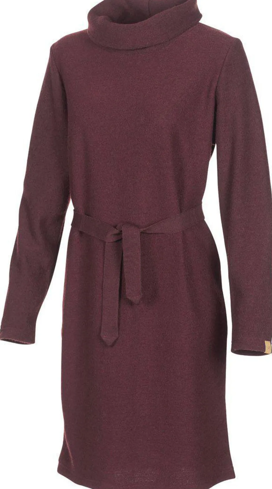 Ivanhoe of Sweden GY GISSLARP DRESS, 60% FILTAD ULL, 40% LYOCELL — RUBY WINE Clearance