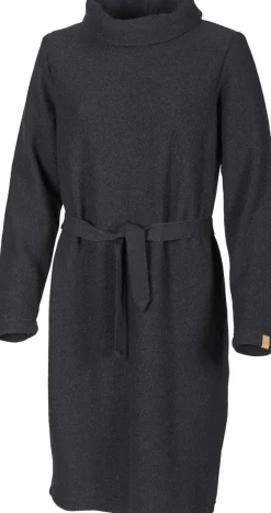 Ivanhoe of Sweden GY GISSLARP DRESS, 60% FILTAD ULL, 40% LYOCELL — BLACK Fashion