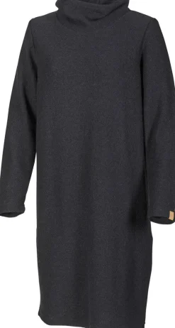 Ivanhoe of Sweden GY GISSLARP DRESS, 60% FILTAD ULL, 40% LYOCELL — BLACK Fashion
