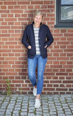 Ivanhoe of Sweden GY HYLTAN, 100% FILTAD ULL — NAVY Discount