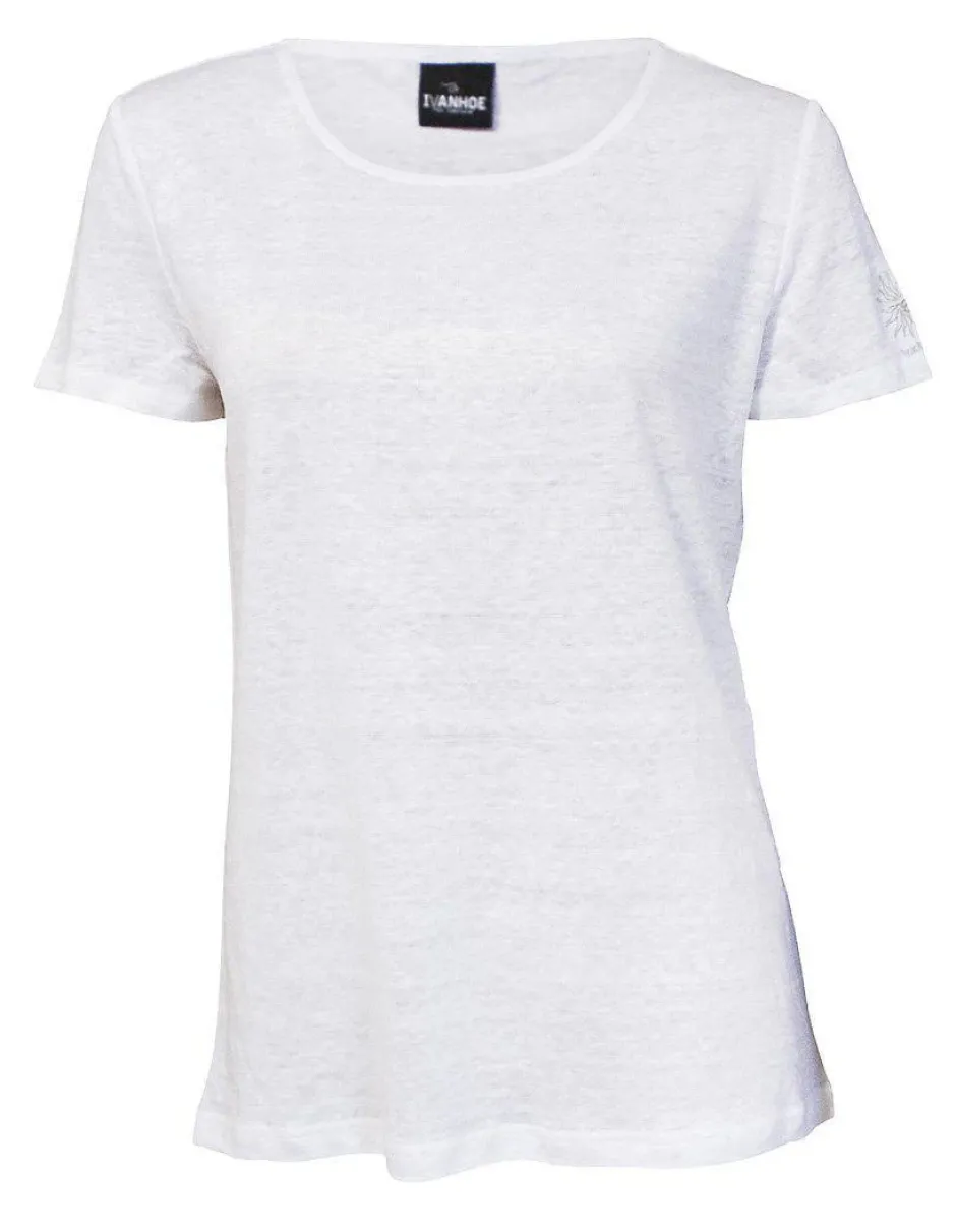 Ivanhoe of Sweden GY LEILA T-SHIRT — OFF WHITE New