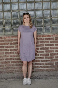 Ivanhoe of Sweden GY LIZ DRESS — LAVENDER GRAY New