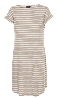 Ivanhoe of Sweden GY LIZ DRESS STRIPE — SAND Best