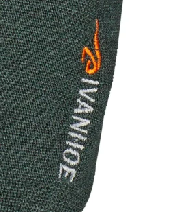 Ivanhoe of Sweden HADAR FULL ZIP, 100% EXTRA FINE MERINOULL — RIFLE GREEN Discount