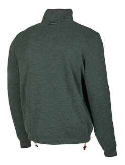 Ivanhoe of Sweden HADAR FULL ZIP WINDBREAKER, 100% EXTRA FINE MERINOULL — RIFLE GREEN Fashion