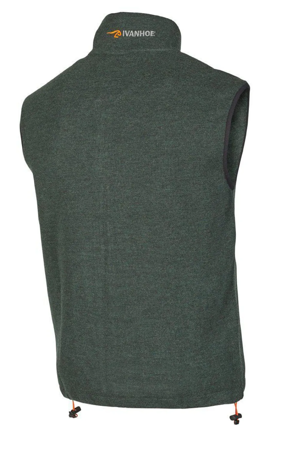 Ivanhoe of Sweden HADAR VEST, 100% EXTRA FINE MERINOULL — RIFLE GREEN Sale