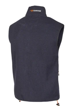 Ivanhoe of Sweden HADAR VEST, 100% EXTRA FINE MERINOULL — NAVY Online