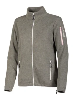 Ivanhoe of Sweden HEDDA WINDBREAKER, 100% EXTRA FINE MERINOULL — LICHEN GREEN Discount