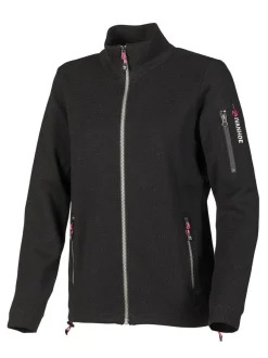 Ivanhoe of Sweden HEDDA WINDBREAKER, 100% EXTRA FINE MERINOULL — BLACK Discount