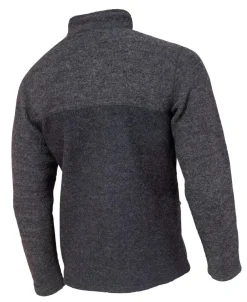 Ivanhoe of Sweden JON FULL ZIP, 100% FILTAD ULL — GREY Sale