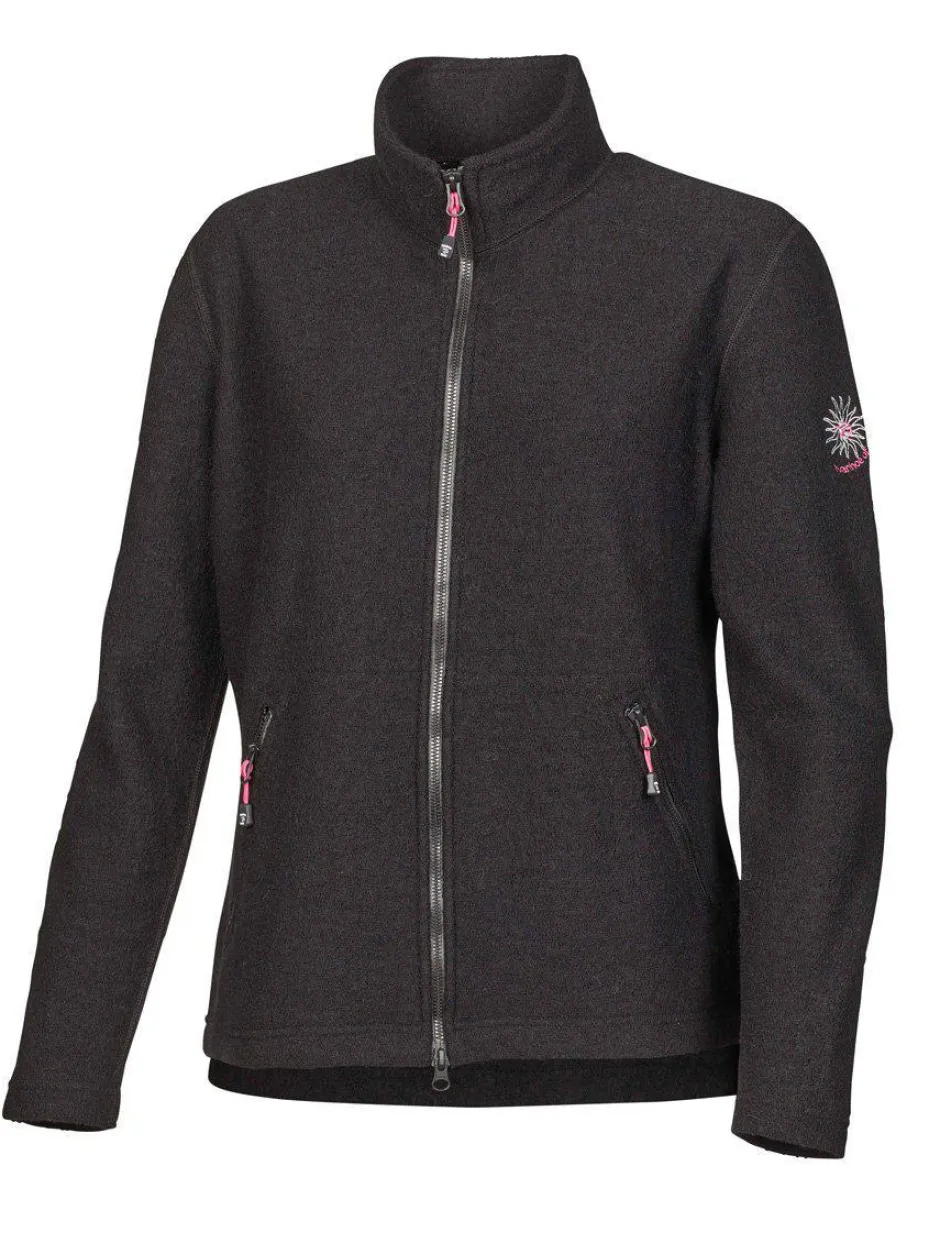 Ivanhoe of Sweden LEONA FULL ZIP, 98% ULL — BLACK Online