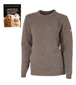 Ivanhoe of Sweden NLS PETAL FEMALE, 100% OFÄRGAD ULL — NUTMEG Discount