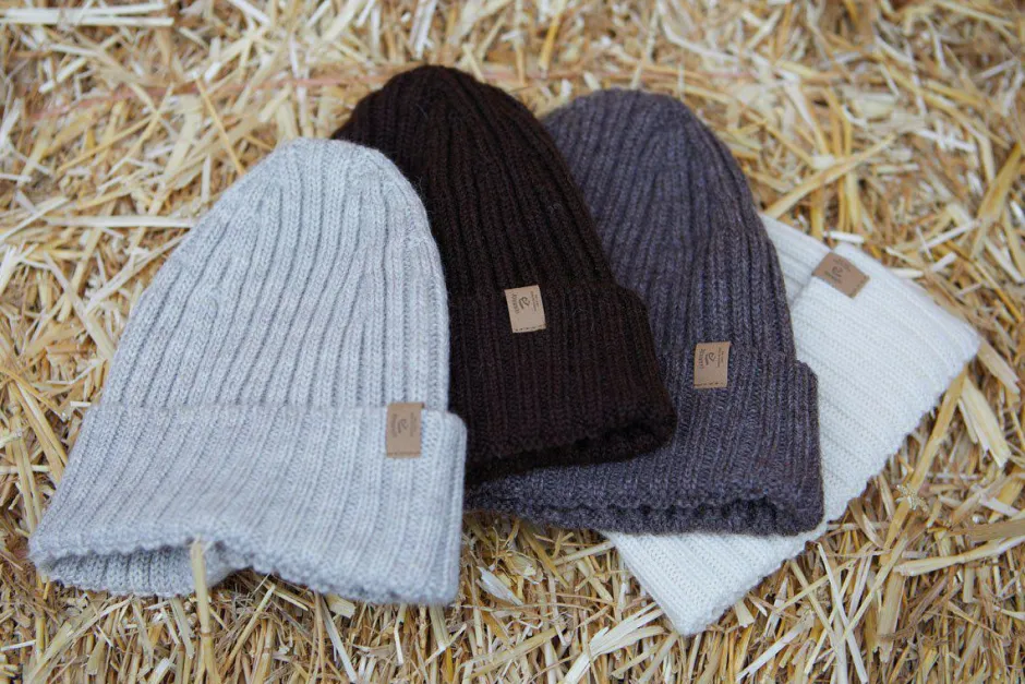 Ivanhoe of Sweden NLS RIB HAT, 100% OFÄRGAD ULL — COFFEE BEAN Hot