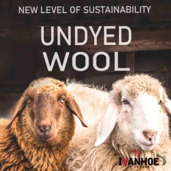 Ivanhoe of Sweden NLS TWIG FULL ZIP, 100% OFÄRGAD ULL — NUTMEG Outlet