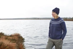Ivanhoe of Sweden SIRE CREWNECK, 100% ULL — LICHEN GREEN New