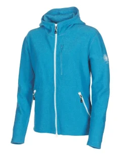 Ivanhoe of Sweden TARA HOOD, 98% ULL — TURQUOISE Discount