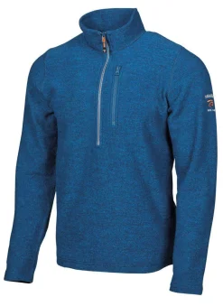 Ivanhoe of Sweden TRILLE HALF ZIP, 98% ULL — ELECTRIC BLUE Best