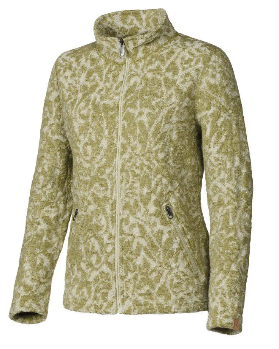 Ivanhoe of Sweden TUVA JAQUARD, 100% FILTAD ULL — GOLDEN LIME Fashion