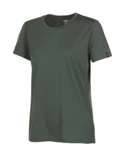 Ivanhoe of Sweden UNDERWOOL CILLA T-SHIRT — RIFLE GREEN Discount