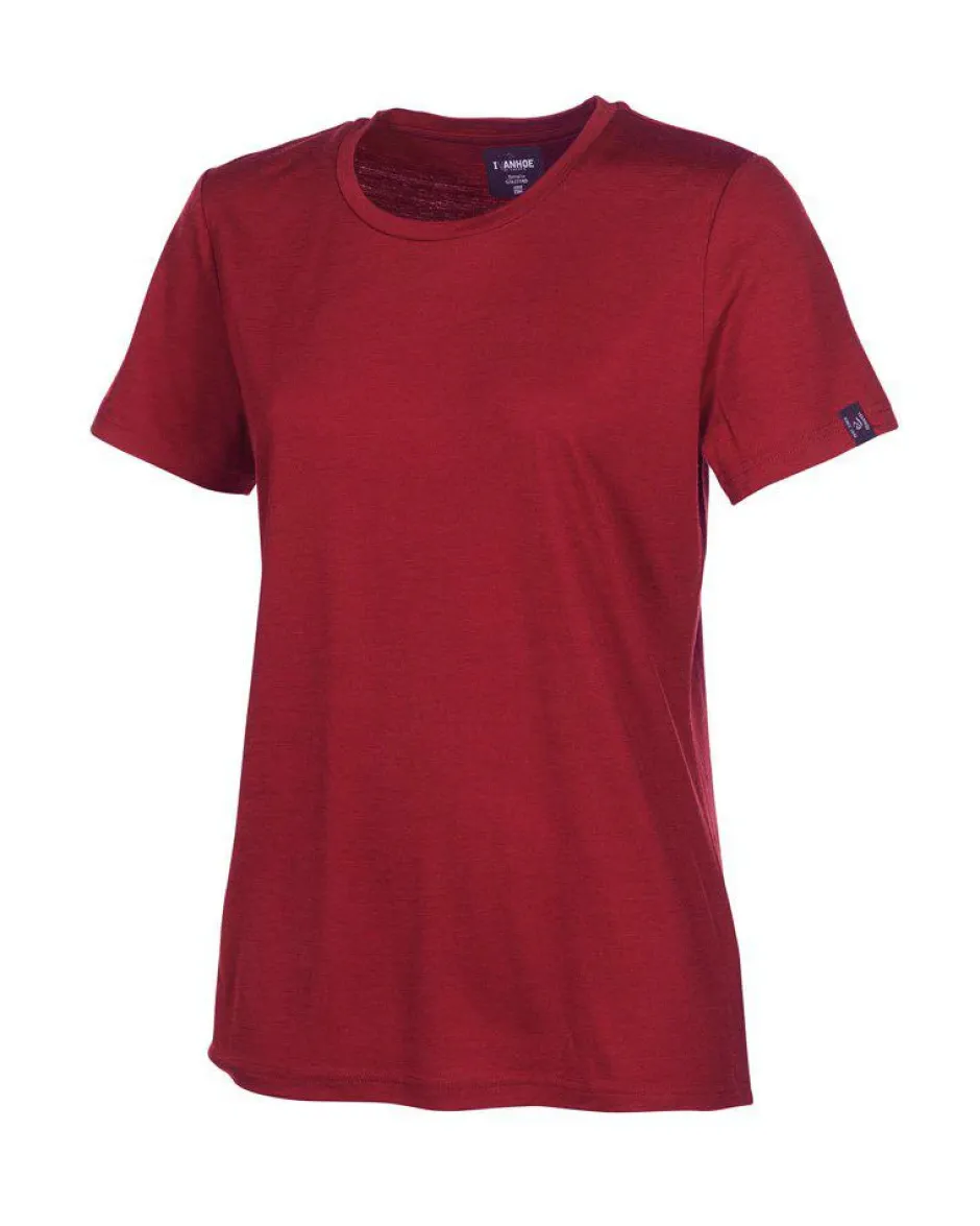 Ivanhoe of Sweden UNDERWOOL CILLA T-SHIRT — ROYAL CHERRY Outlet