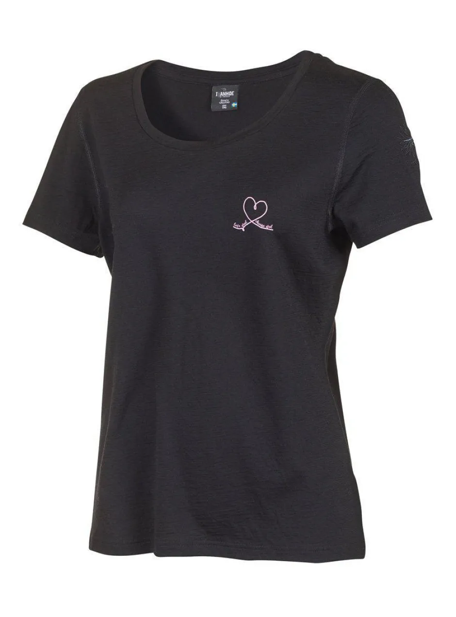 Ivanhoe of Sweden UNDERWOOL MEJA HEART — BLACK Sale