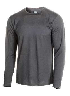 Ivanhoe of Sweden UNDERWOOL MERINO LONG SLEEVE MALE — GRAPHITE MARL Fashion