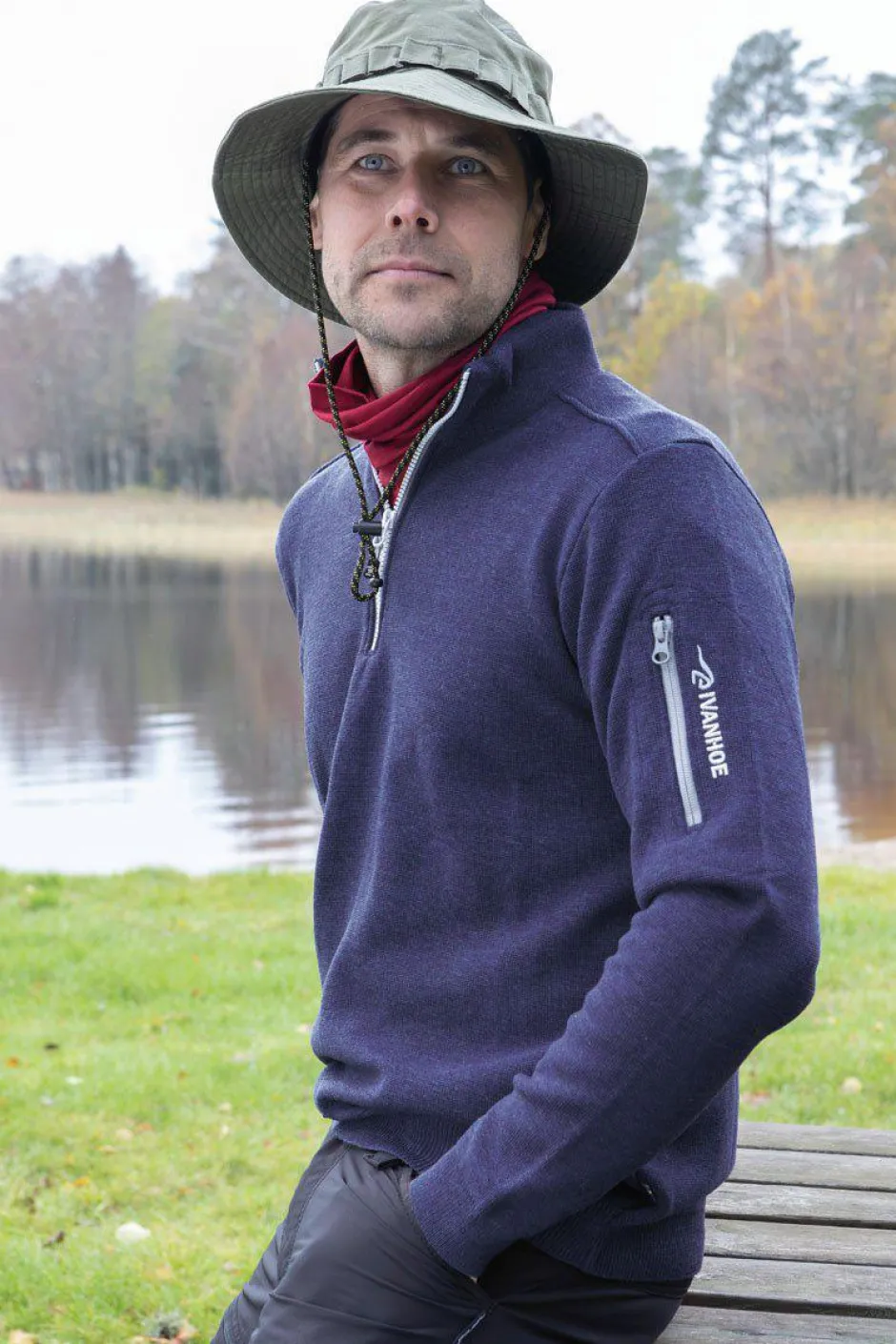 Ivanhoe of Sweden UNDERWOOL TUBE — ROYAL CHERRY Hot