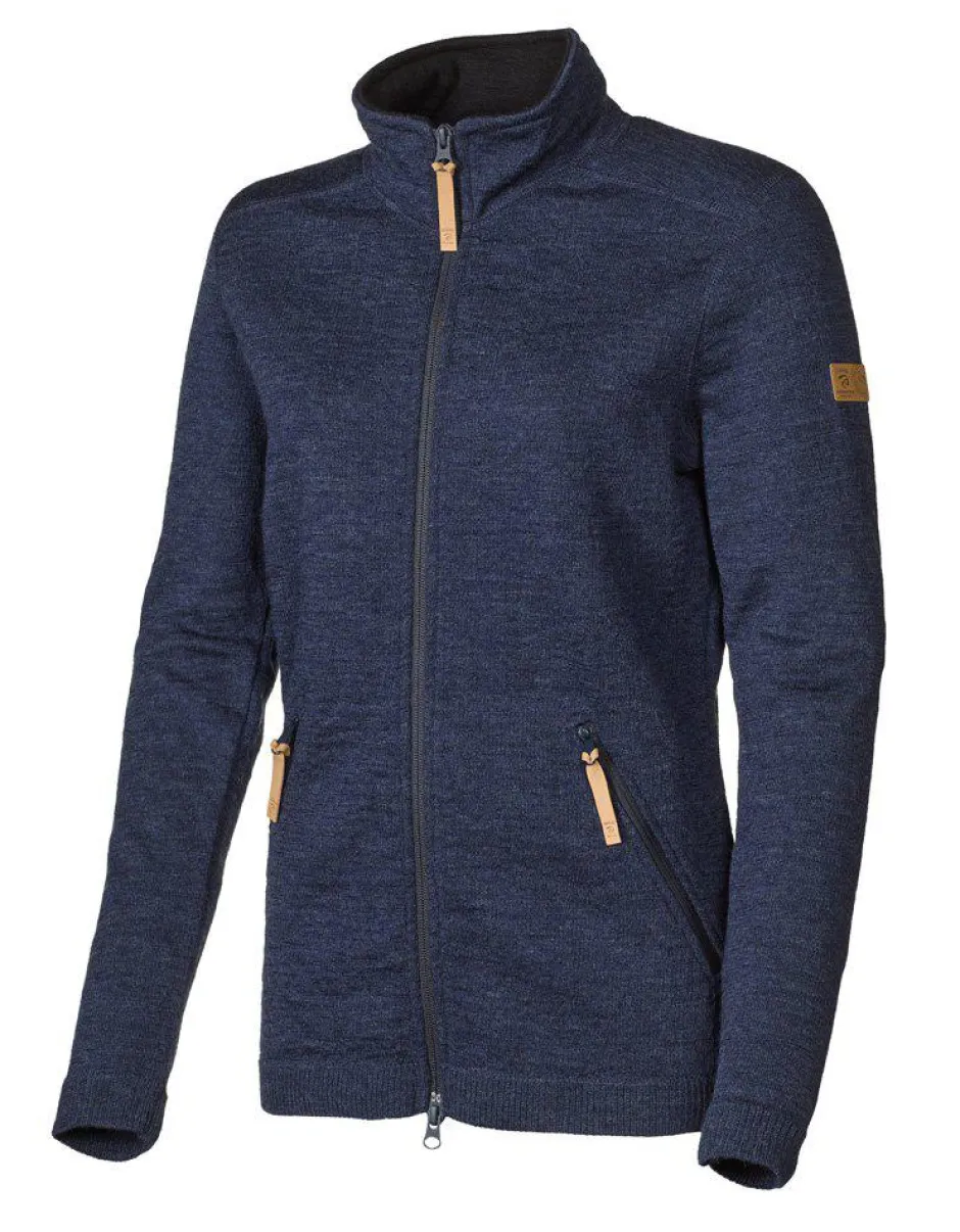 Ivanhoe of Sweden VANJA FULL ZIP, 69% ULL — LIGHT NAVY Discount