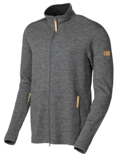 Ivanhoe of Sweden VOLMAR FULL ZIP, 69% ULL — GREY Clearance