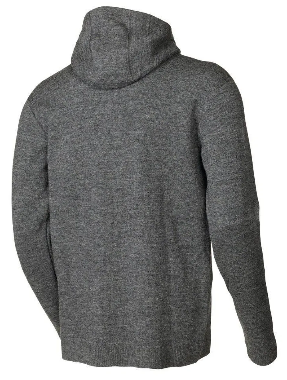 Ivanhoe of Sweden VOLMAR FULL ZIP, 69% ULL — GREY Outlet