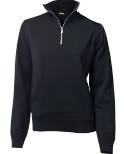 Ivanhoe of Sweden WILMA WINDBREAKER, 100% EXTRA FINE MERINOULL — BLACK Sale