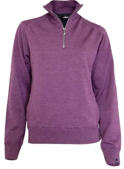 Ivanhoe of Sweden WILMA WINDBREAKER, 100% EXTRA FINE MERINOULL — PURPLE Sale