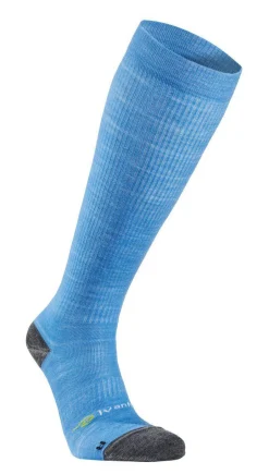 Ivanhoe of Sweden WOOL SOCK COMPRESSION — ICE BLUE MARL Best