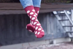 Ivanhoe of Sweden WOOL SOCK DOT — GREY Fashion