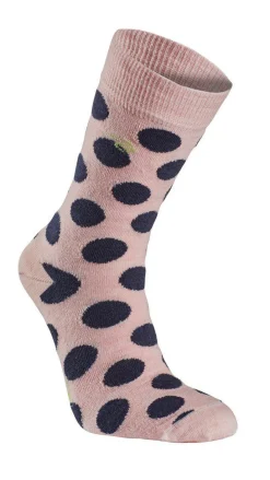 Ivanhoe of Sweden WOOL SOCK DOT — PINK Discount