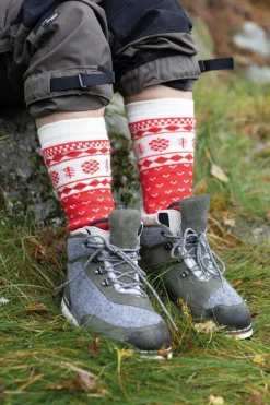 Ivanhoe of Sweden WOOL SOCK FOLKLORE — LODEN GREEN Discount